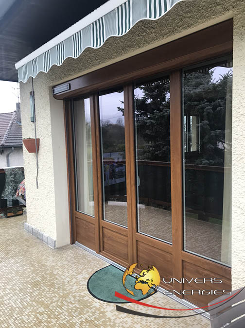 Volet roulant solaire sur Voiron - Univers Energies